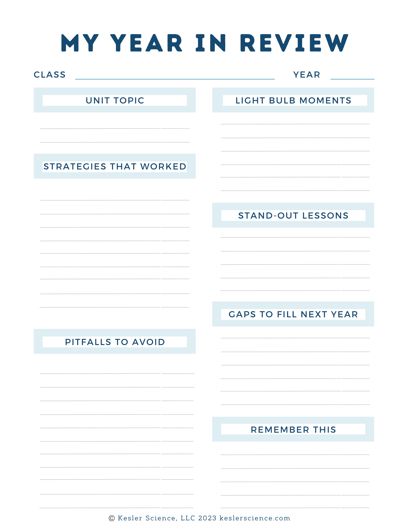 Simple - Printable